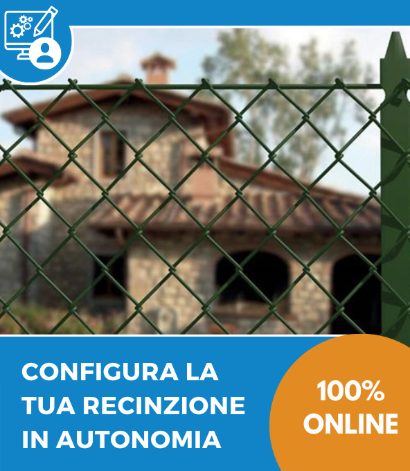 Porte per Recinzioni 1,10x2 Con Chiavistello